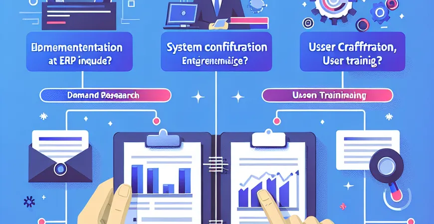  生产型企业ERP实施费包含什么？需求调研、系统配置、用户培训  